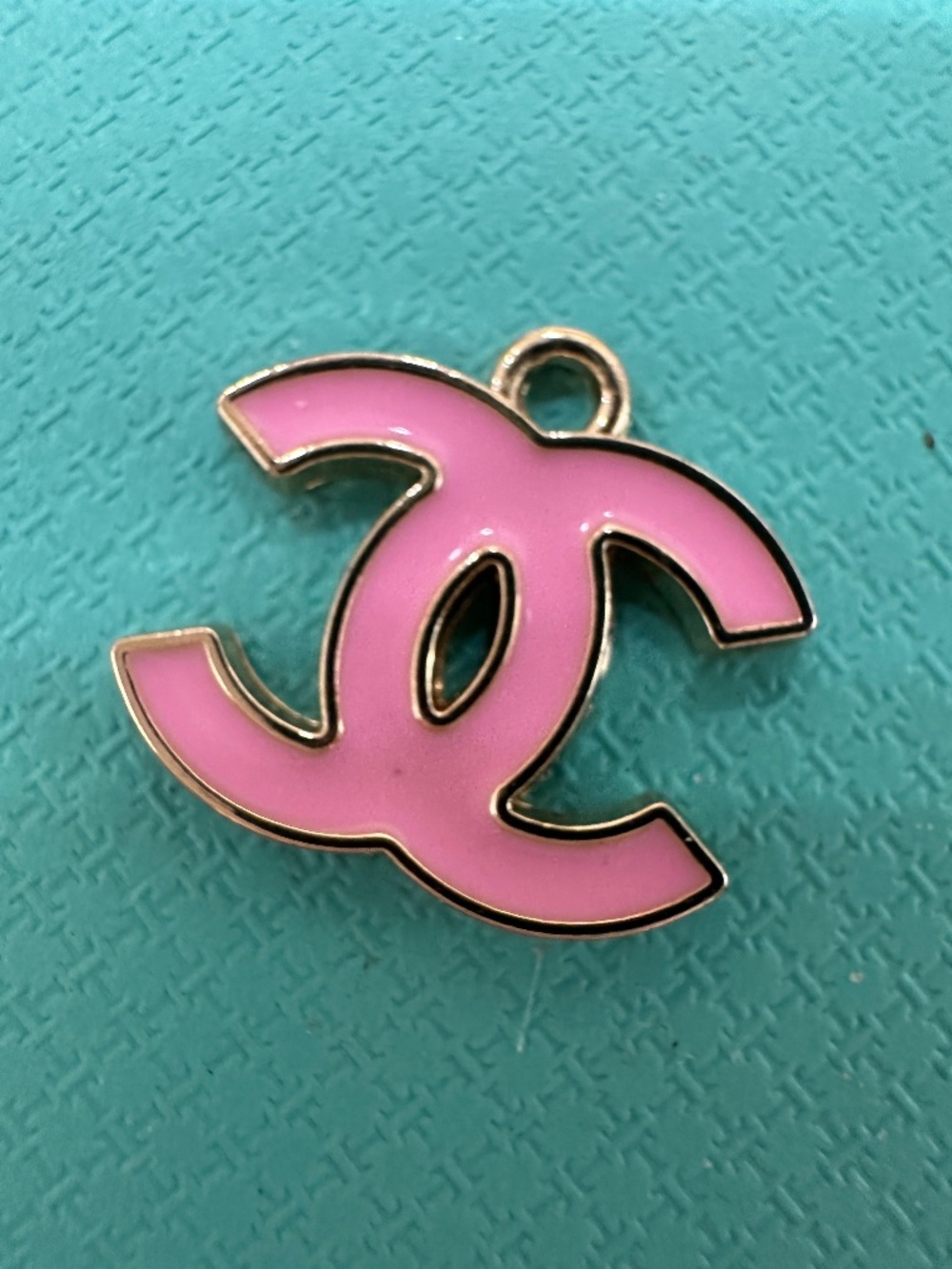 NWOT CHANEL PINK PENDANT